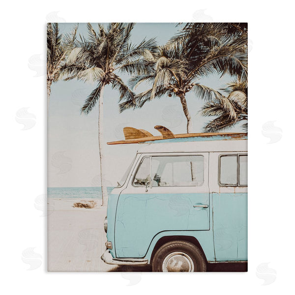 stupell industries LSR Design Studio | Retro Surfboard & Van Wall Art