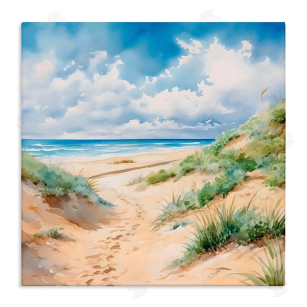 stupell industries LSR Design Studio | Sandy Footprints Seaside Path
