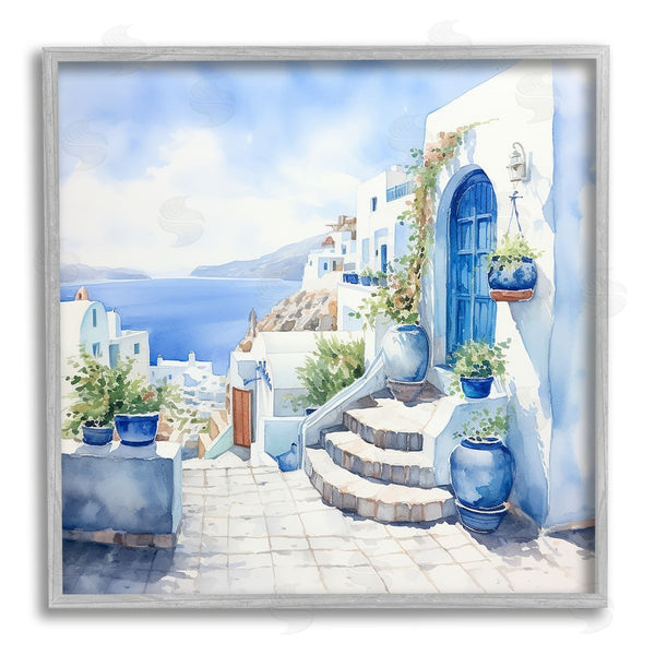 Stupell Industries LSR Design Studio | Santorini Terrace View