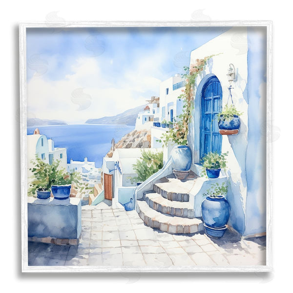 Stupell Industries LSR Design Studio | Santorini Terrace View