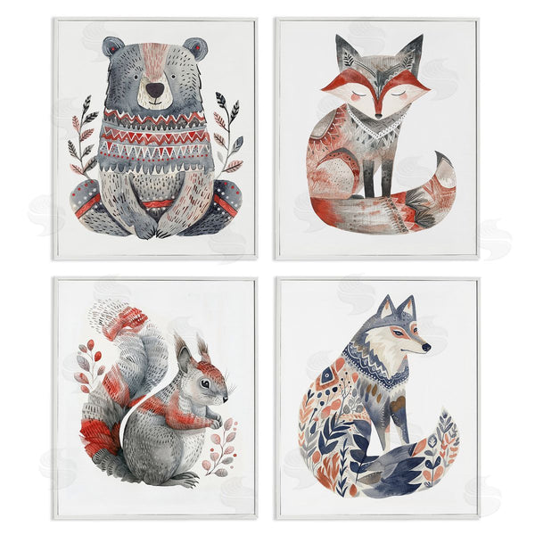 Stupell Industries LSR Design Studio | Scandinavian Forest Animals Wall Art