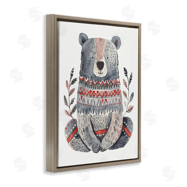 Stupell Industries LSR Design Studio | Scandinavian Style Bear