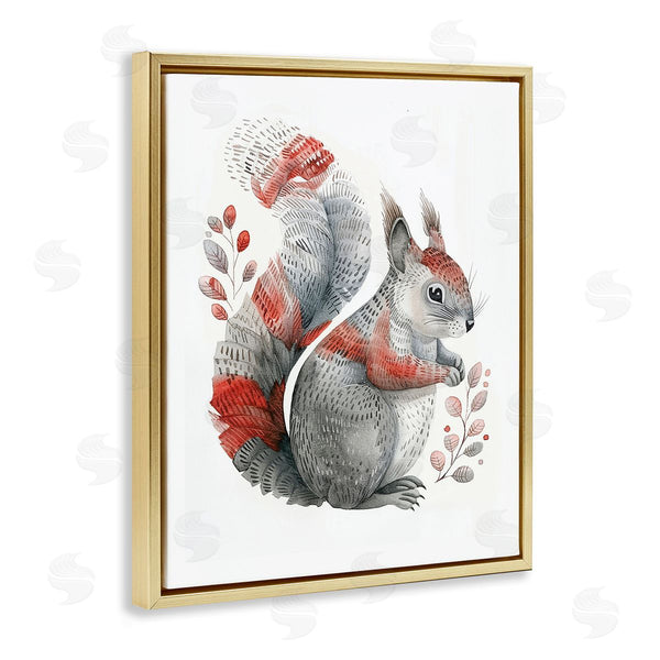 Stupell Industries LSR Design Studio | Scandinavian Style Squirrel