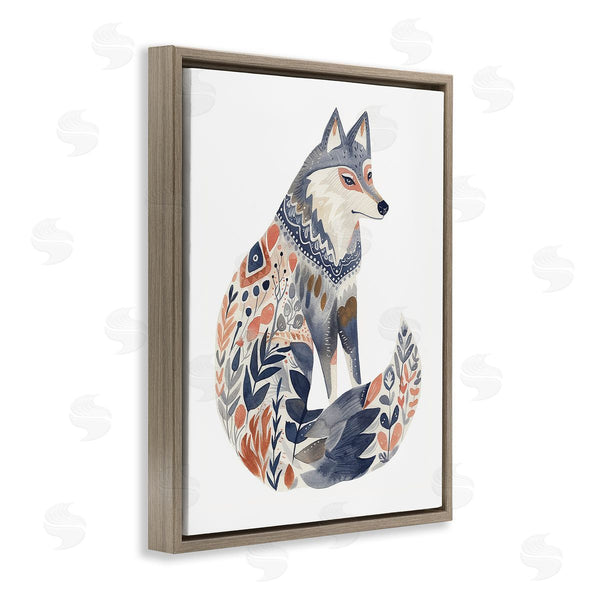 Stupell Industries LSR Design Studio | Scandinavian Style Wolf