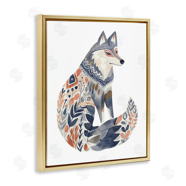 Stupell Industries LSR Design Studio | Scandinavian Style Wolf