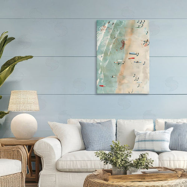 Stupell Industries LSR Design Studio | Scattered Surf Board Beach
