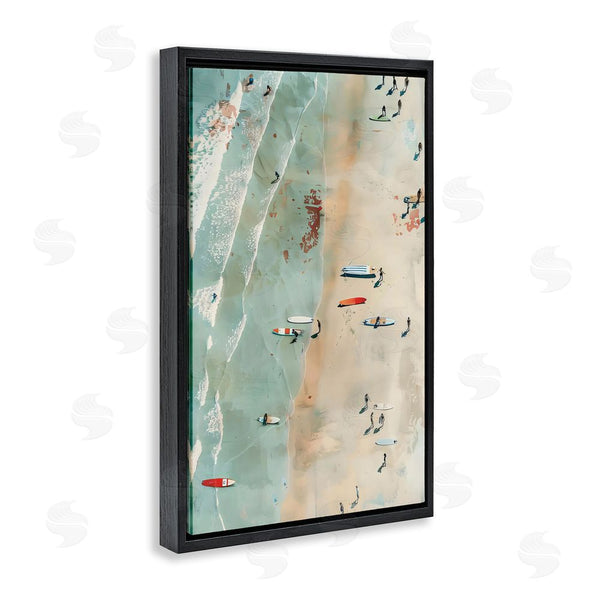 Stupell Industries LSR Design Studio | Scattered Surf Board Beach