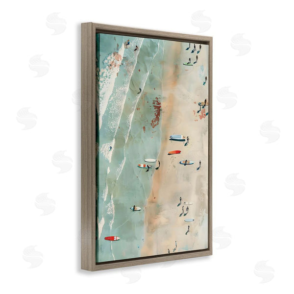 Stupell Industries LSR Design Studio | Scattered Surf Board Beach