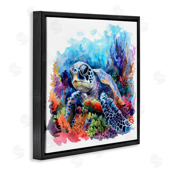 Stupell Industries LSR Design Studio | Sea Turtle Bright Impression
