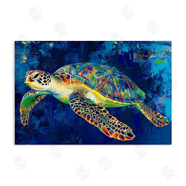 stupell industries LSR Design Studio | Sea Turtle in Prismatic Colors