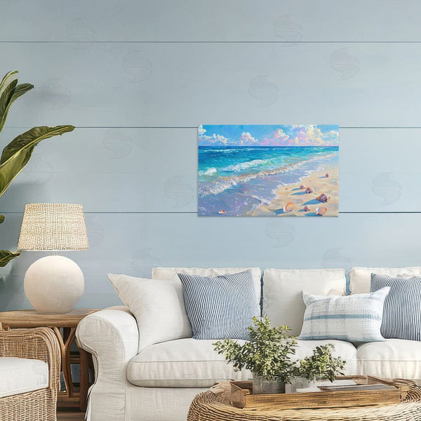 Stupell Industries LSR Design Studio | Seashell Speckled Coast
