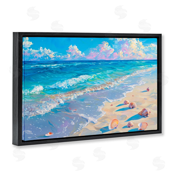 Stupell Industries LSR Design Studio | Seashell Speckled Coast