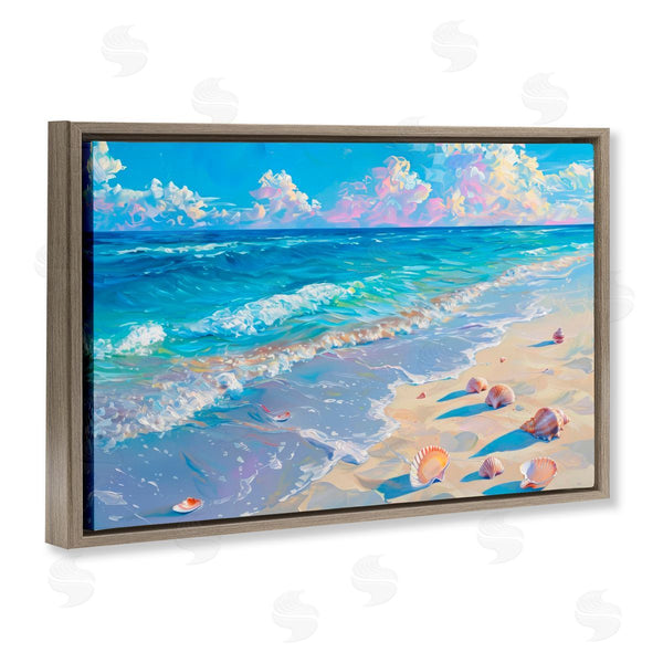 Stupell Industries LSR Design Studio | Seashell Speckled Coast