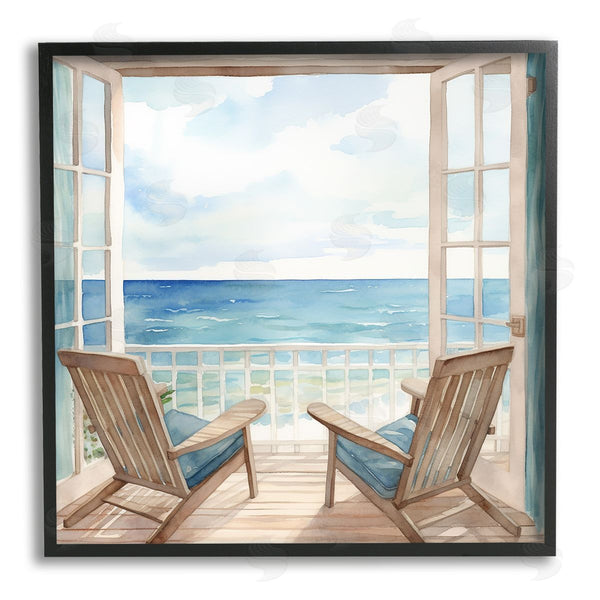 Stupell Industries LSR Design Studio | Seaside Window View