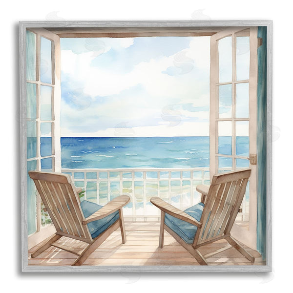 Stupell Industries LSR Design Studio | Seaside Window View