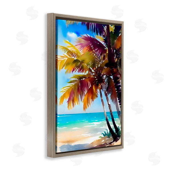 Stupell Industries LSR Design Studio | Shady Beach Palm Leaves