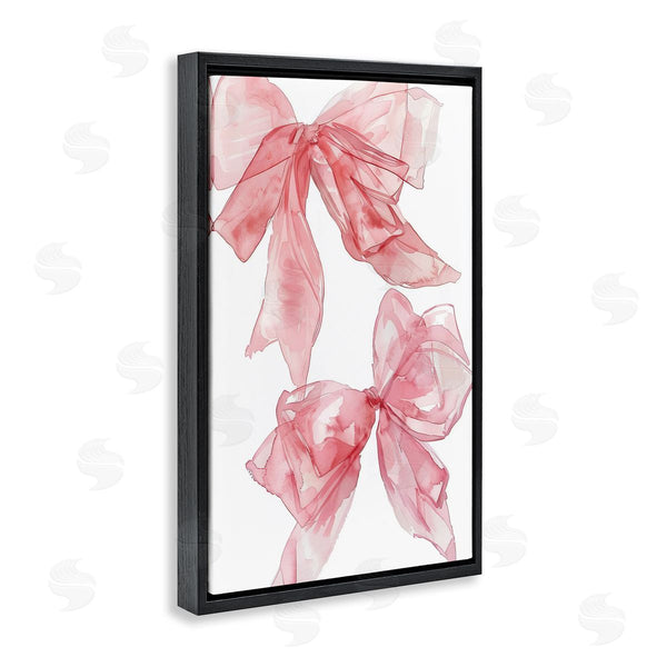 Stupell Industries LSR Design Studio | Sheer Pastel Pink Bows