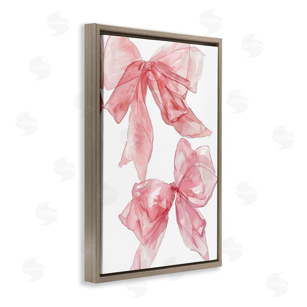 Stupell Industries LSR Design Studio | Sheer Pastel Pink Bows