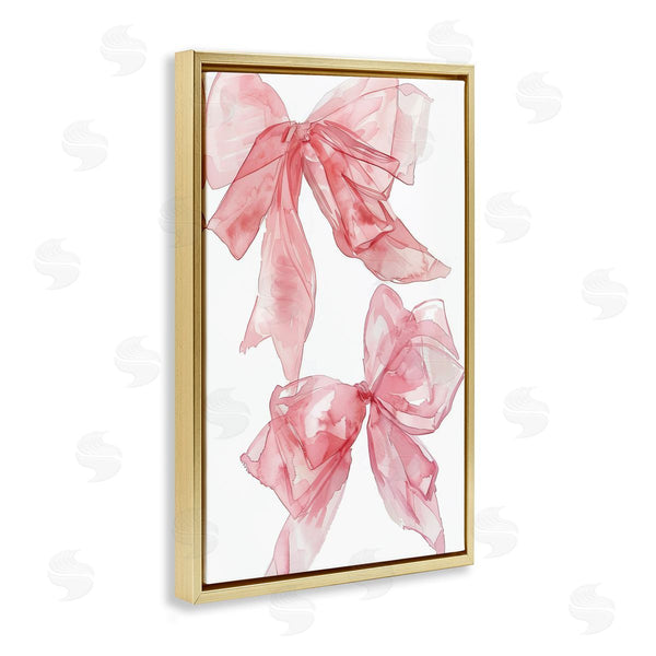 Stupell Industries LSR Design Studio | Sheer Pastel Pink Bows