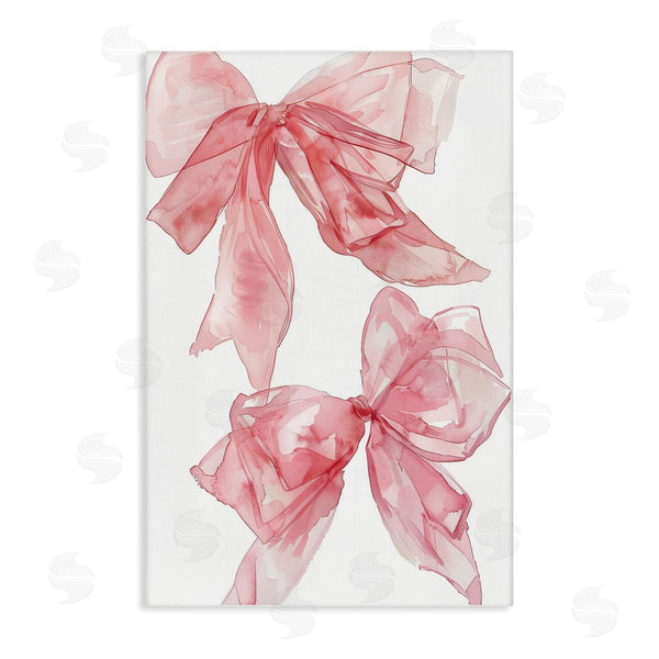 stupell industries LSR Design Studio | Sheer Pastel Pink Bows