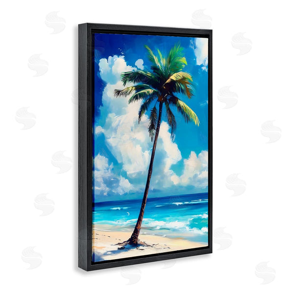 Stupell Industries LSR Design Studio | Single Coastal Palm In Summer