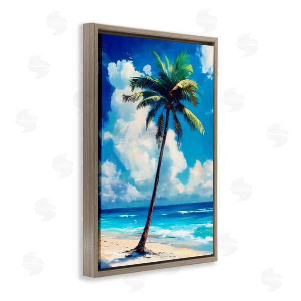Stupell Industries LSR Design Studio | Single Coastal Palm In Summer