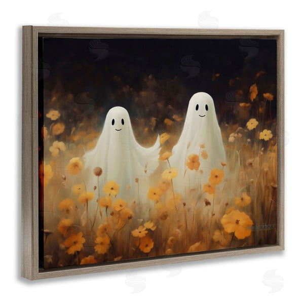 Stupell Industries LSR Design Studio | Smiling Ghosts In Poppy Field Wall Art