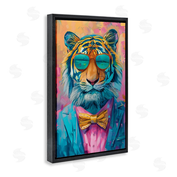 Stupell Industries LSR Design Studio | Smiling Snazzy Tiger