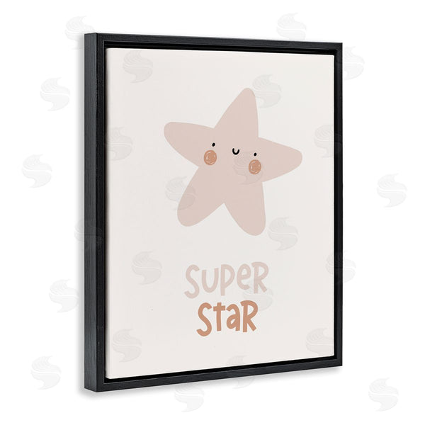 Stupell Industries LSR Design Studio | Smiling Super Star Wall Art