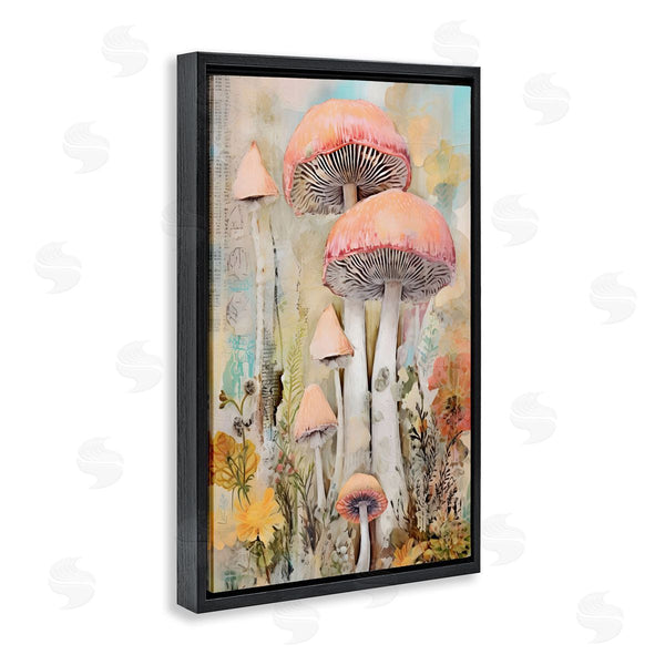 Stupell Industries LSR Design Studio | Soft Collaged Mushrooms Wall Art