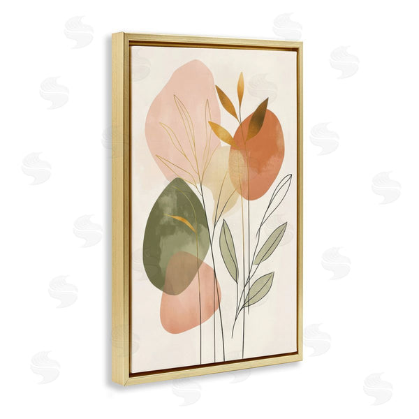 Stupell Industries LSR Design Studio | Soft Organic Shape Botanicals