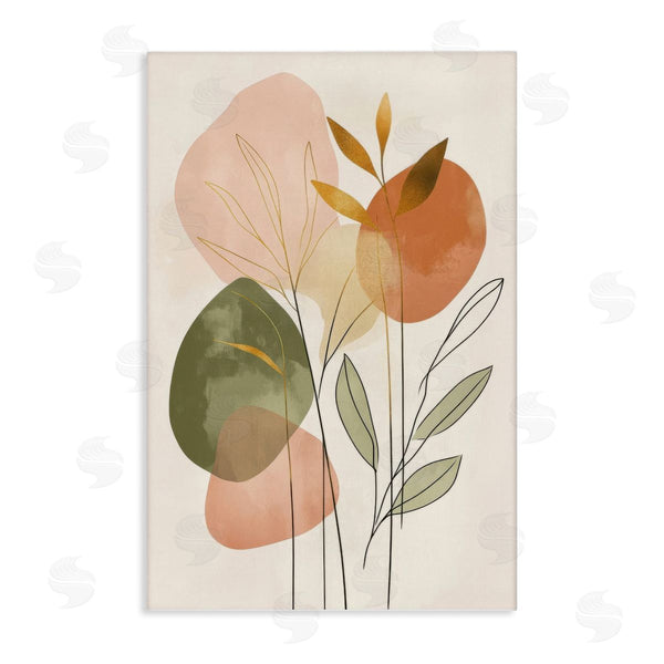 stupell industries LSR Design Studio | Soft Organic Shape Botanicals