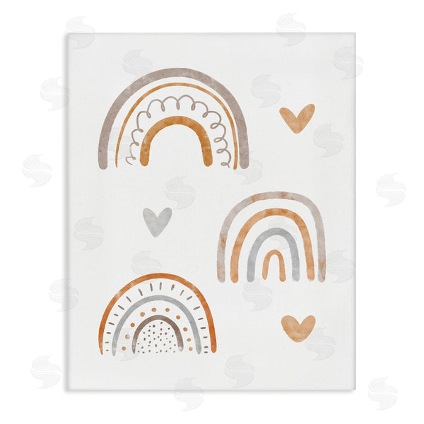 stupell industries LSR Design Studio | Soft Rainbows & Stars Wall Art