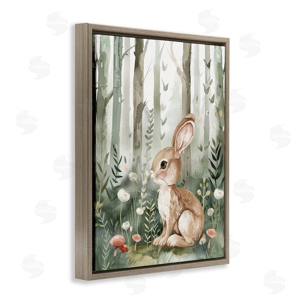 Stupell Industries LSR Design Studio | Soft Woodland Bunny