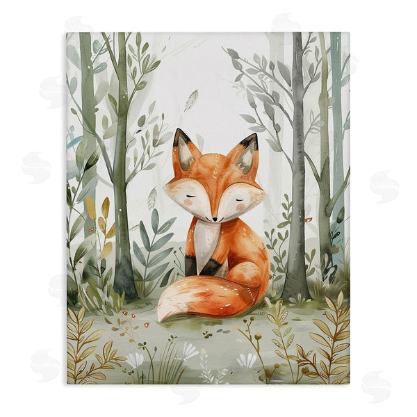 stupell industries LSR Design Studio | Soft Woodland Fox