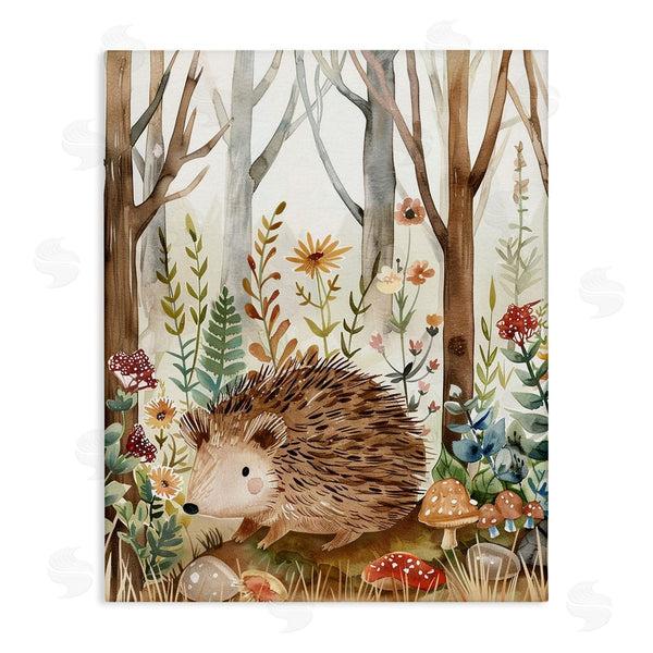 stupell industries LSR Design Studio | Soft Woodland Hedgehog