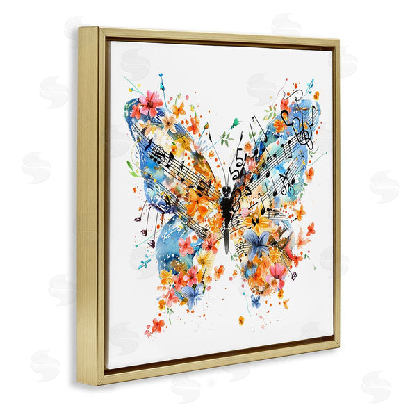 Stupell Industries LSR Design Studio | Song Notes Butterfly