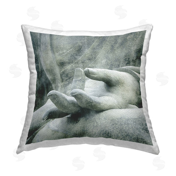 stupell industries LSR Design Studio | Spiritual Zen Buddha Printed Throw Pillow