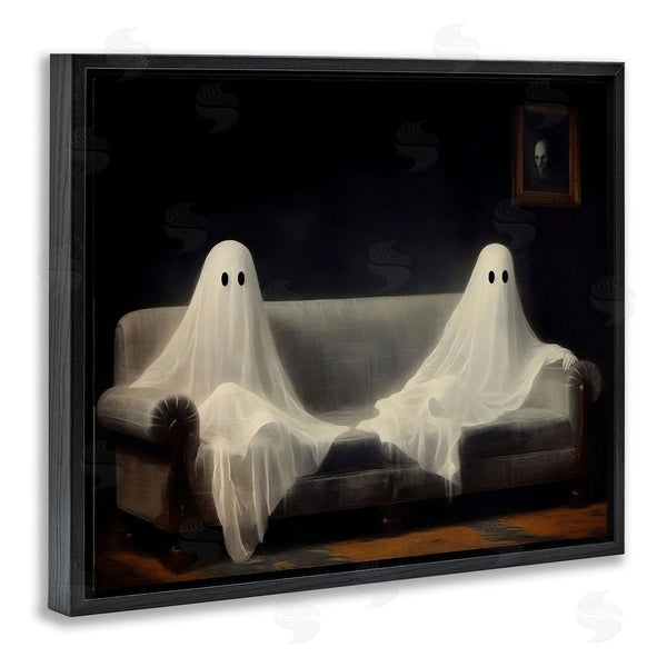Stupell Industries LSR Design Studio | Spooky Couch Ghost Duo Wall Art