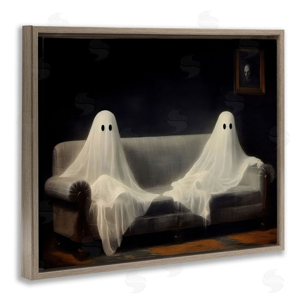 Stupell Industries LSR Design Studio | Spooky Couch Ghost Duo Wall Art