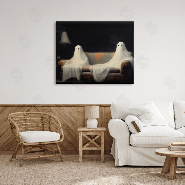 Stupell Industries LSR Design Studio | Spooky Couch Ghosts Wall Art