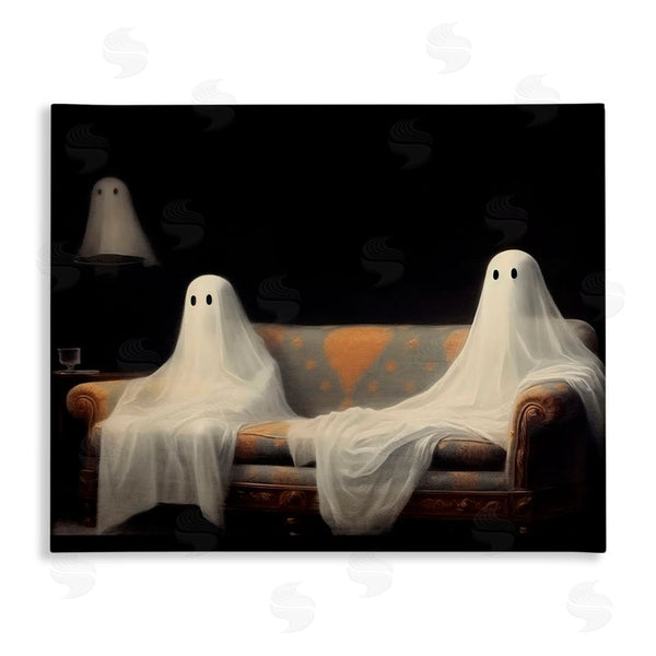 stupell industries LSR Design Studio | Spooky Couch Ghosts Wall Art