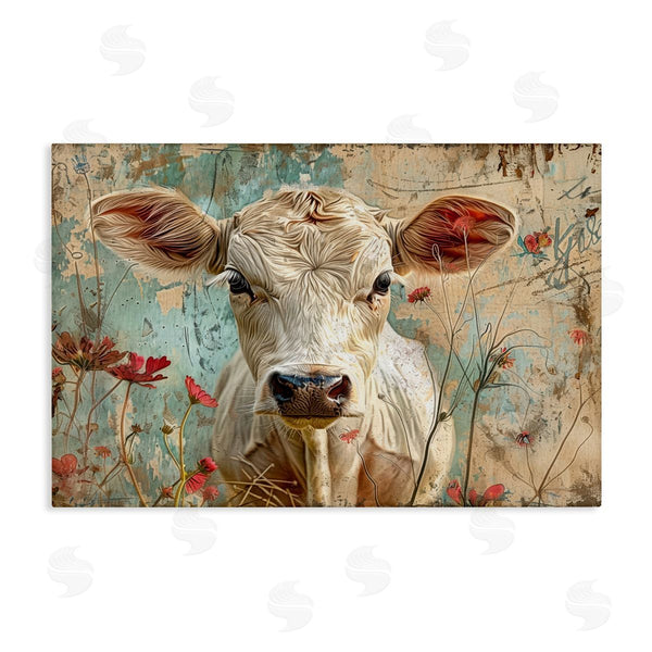 stupell industries LSR Design Studio | Spring Country Cow