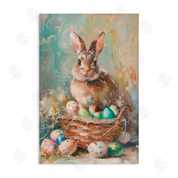 stupell industries LSR Design Studio | Spring Easter Bunny Basket
