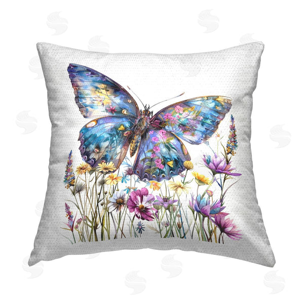 Stupell Industries LSR Design Studio | Spring Garden Butterfly Printed Throw Pillow