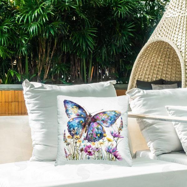 Stupell Industries LSR Design Studio | Spring Garden Butterfly Printed Throw Pillow