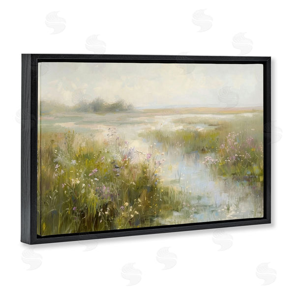 Stupell Industries LSR Design Studio | Spring River With Wild Blooms