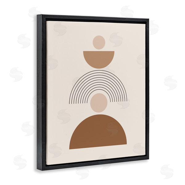 Stupell Industries LSR Design Studio | Stacked Boho Shapes Wall Art