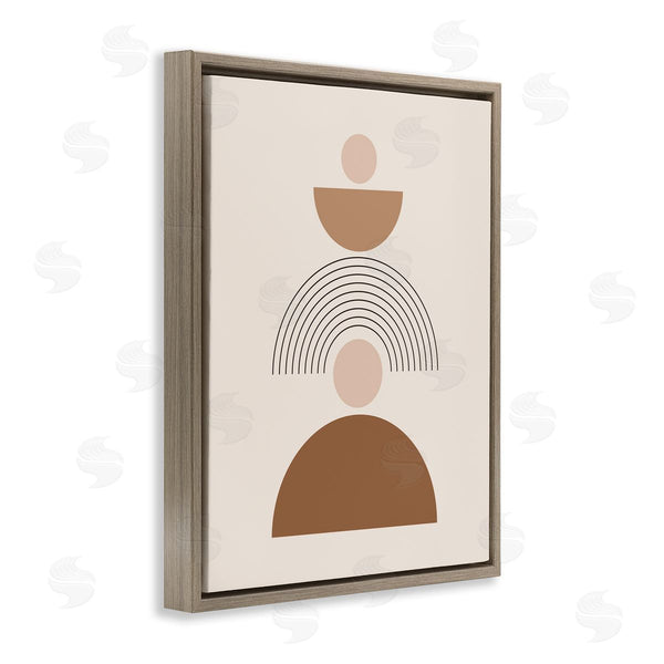 Stupell Industries LSR Design Studio | Stacked Boho Shapes Wall Art