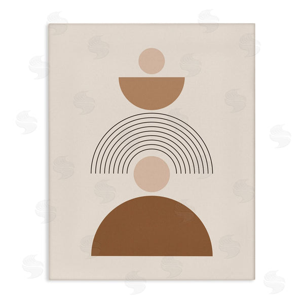 stupell industries LSR Design Studio | Stacked Boho Shapes Wall Art